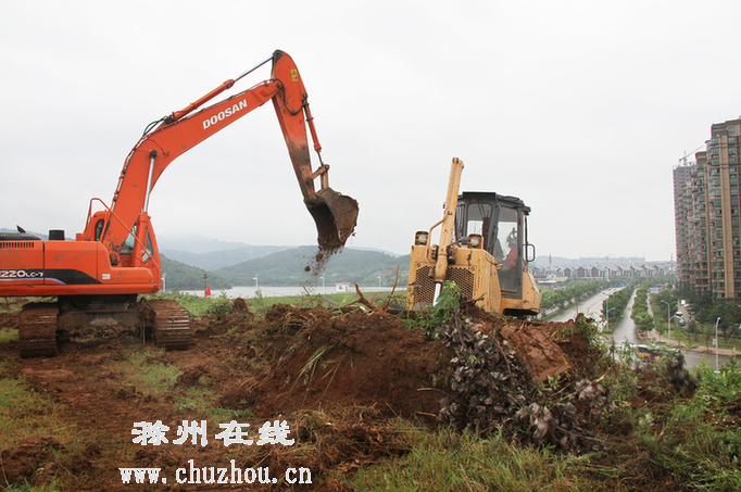 滁州在线-滁州要闻-动土
