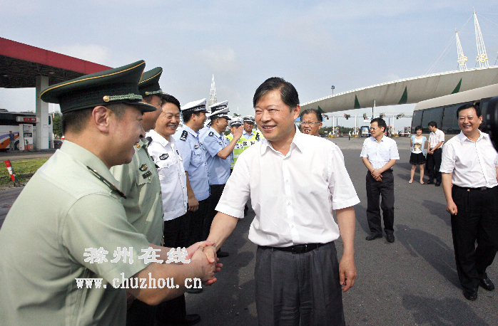 滁州在线-滁州要闻-滁州市领导检查安保护青奥